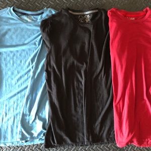 3 Hylete quad blend short sleeve t-shirts